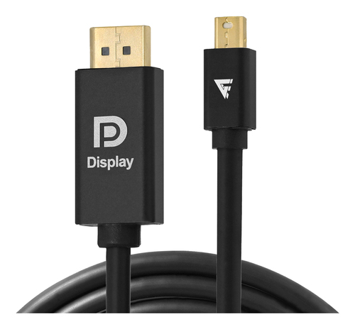 Miniatura 4 de Cable displayPort Game Factor MDTD400 DisplayPort 2 m, Negro