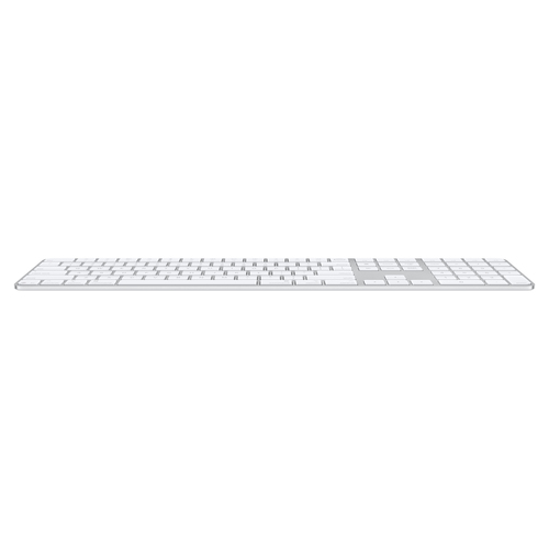 Miniatura 5 de Teclado Apple Español, Inalámbrico y alámbrico, USB + Bluetooth, Blanco