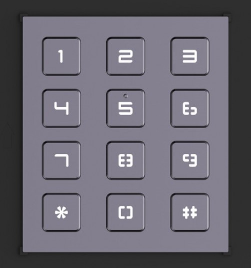 Ma³dulo de Teclado para Frente de Calle  Modular / Desbloqueo de Puerta Mediante Ca³digo / Llamada a monitor.