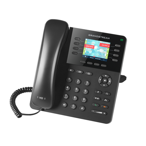 Miniatura 4 de Teléfono Ip Grandstream Networks GXP2135 Terminal con conexión por cable, PoE, 8 líneas, Negro