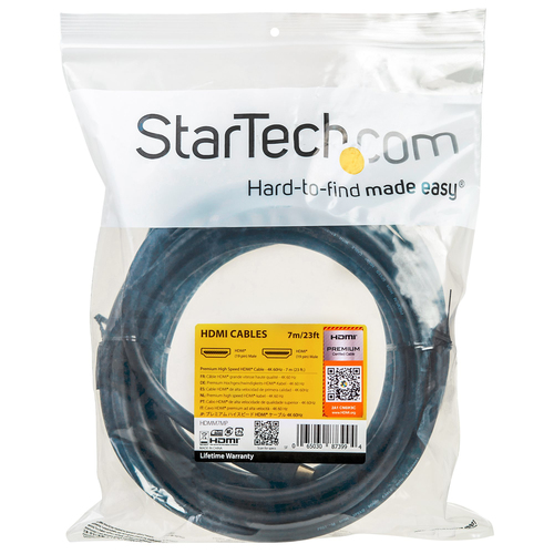 Miniatura 4 de Cable Hdmi StarTech.com V. 2.0, Canal Ethernet, 7 m, Negro
