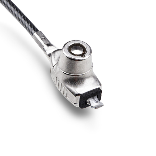 Miniatura 5 de Cable antirrobo StarTech.com Noble, Brecha, 2 Teclas, 2 m, Acero al carbón, Negro
