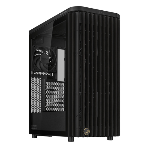 Gabinete ASUS ProArt PA401 Midi-Tower, Micro-ATX, USB 3.0, PSU No, Vent. 2x 160 mm, Negro