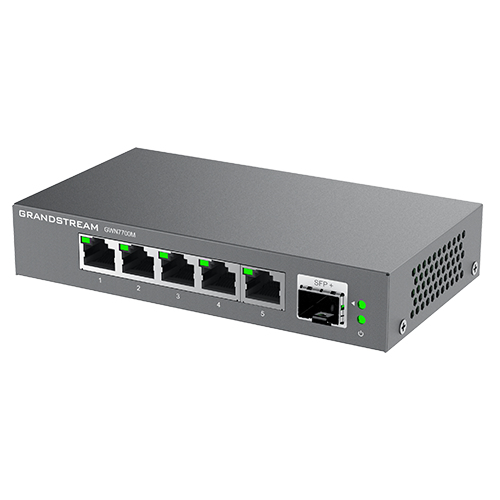 Miniatura 2 de Switch Grandstream Networks GWN7701PA No administrado, RJ-45 8, Gigabit Ethernet (10/100/1000), 8 POE, Negro