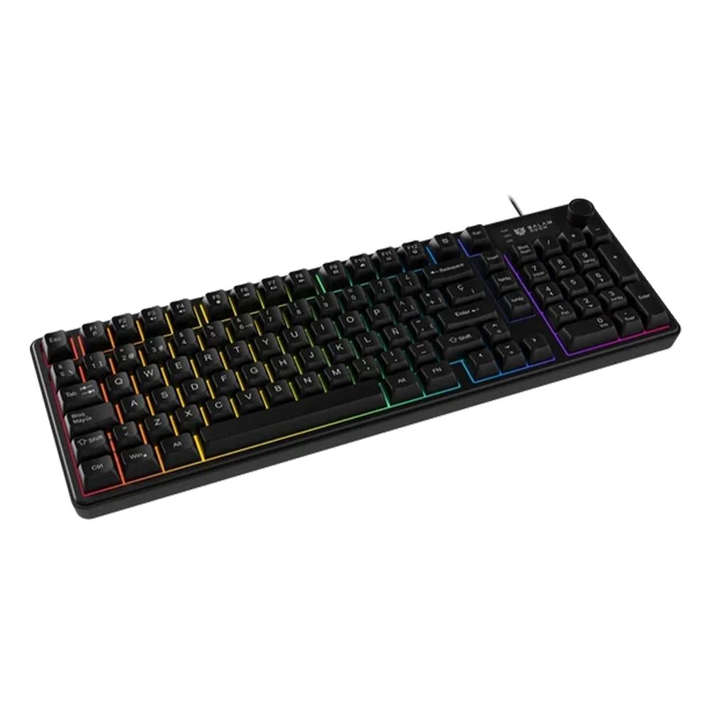 Miniatura 2 de Teclado Gamer Balam Rush Balrak Pro KG490, LED RGB,  Alambrico, USB, Anti-ghosting, Negro