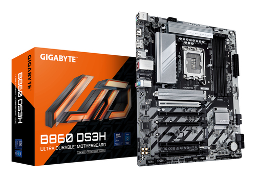 Tarjeta Madre Gigabyte B860 DS3H, ATX, LGA 1851, Intel B860, 256GB DDR5, HDMI/DP para Intel