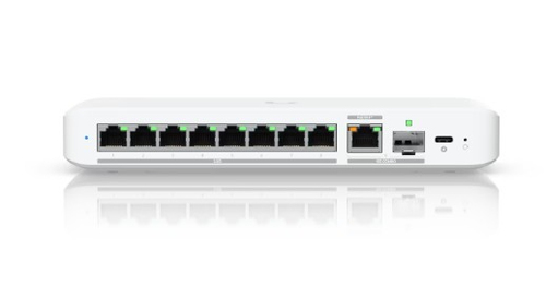 Miniatura 4 de Switch Ubiquiti UniFi Flex 2.5G Gestionado, L2, RJ-45 8, 2.5G Ethernet (100/1000/2500), Montaje en escritorio/pared, Blanco