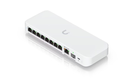 Miniatura 2 de Switch Ubiquiti UniFi Flex 2.5G Gestionado, L2, RJ-45 8, 2.5G Ethernet (100/1000/2500), Montaje en escritorio/pared, Blanco