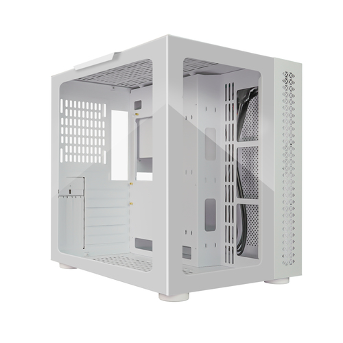 Gabinete Game Factor CSG700 Midi Tower, PSU No, Blanco