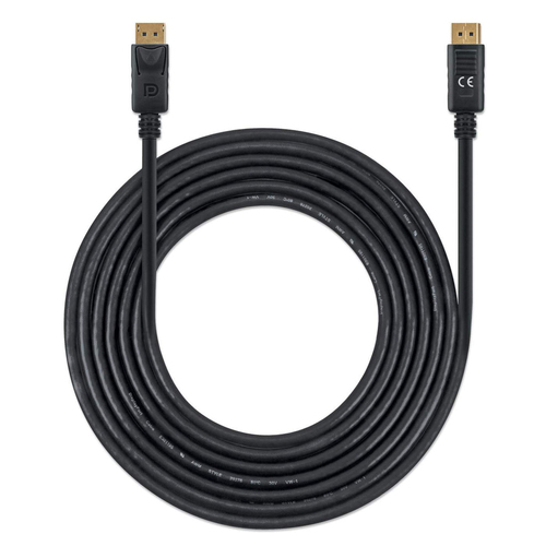 Miniatura 2 de Cable displayPort Manhattan Cable DisplayPort 8K V1.4 DisplayPort 1.4, 3 m, Negro