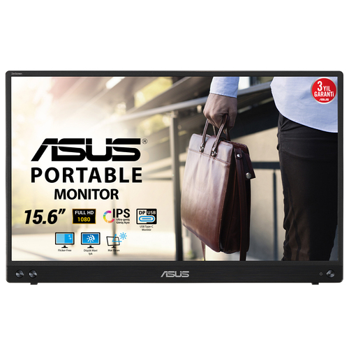 Miniatura 5 de Monitor ASUS MB16ACV LED, 15.6", Full HD, IPS, 60 Hz, 5 ms, Negro