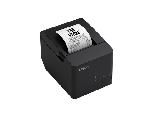 Miniatura 2 de Impresora de recibo Epson T20IV-L Térmica directa, Impresora de TPV, Alámbrico, USB, RS-232, Negro