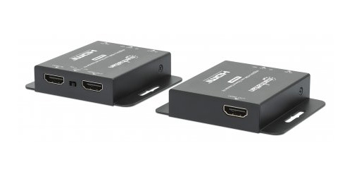 Miniatura 3 de EXTENSOR Manhattan Kit extensor de HDMI sobre Ethernet 4K@30Hz Transmisor y receptor AV, 3840 x 2160, 3HDMI, Hasta 70 m