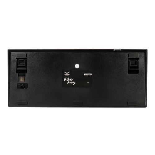 Miniatura 5 de Teclado Naceb Technology NA-0969 Inalámbrico y alámbrico, USB + RF Wireless + Bluetooth, Interruptor mecánico, LED RGB, Beige, Negro
