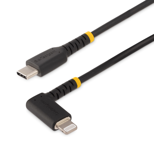 Cable para móvil StarTech.com 1 m, USB C a Lightning, Negro