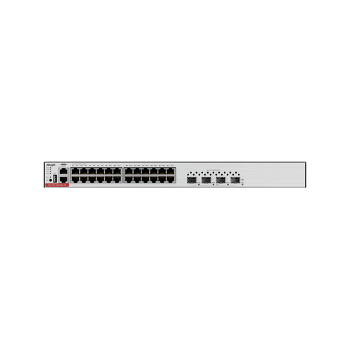 Miniatura 2 de Switch Ruijie Networks RG-CS83-24GT4XS-PD Gestionado, L3, RJ-45 24, Gigabit Ethernet (10/100/1000), 1U, Gris