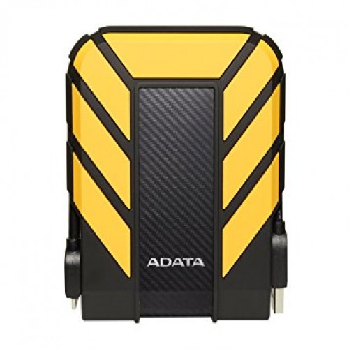 Disco duro externo ADATA HD710 Pro 2 TB, Micro-USB B 3.2 Gen 1 (3.1 Gen 1), Negro, Amarillo