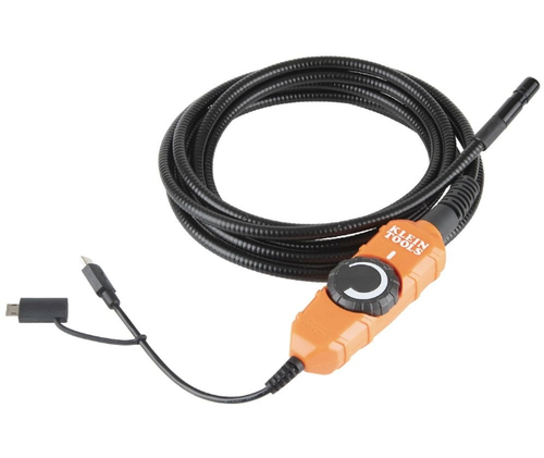 Miniatura 5 de Ca¡mara Boroscopio de Inspeccia³n con Conexia³n para Dispositivos Androida®. Cuello de Cisne Blindado de 10' (3 m) y 6 Luces LED
