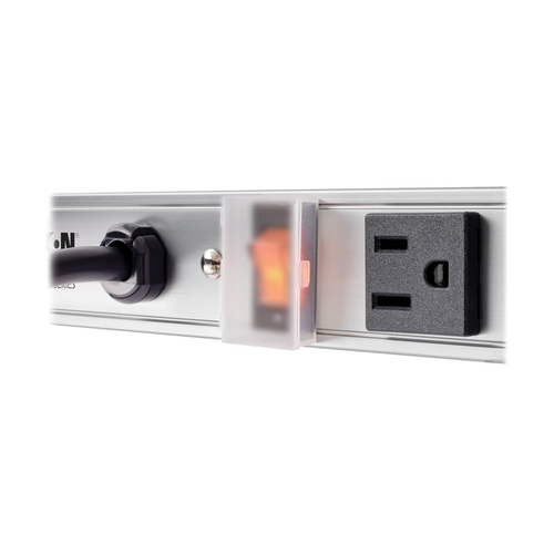 Miniatura 2 de Barra de contactos Tripp Lite 120 V, 1800 W, 4.572 m, 12 salidas AC, NEMA 5–15R, Aluminio