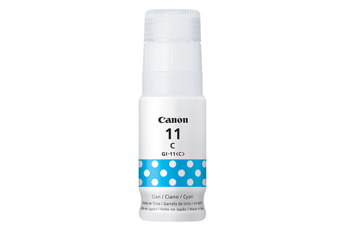 Botella de tinta Canon GI-11 Cian, Compatibilidad G2160, G3160