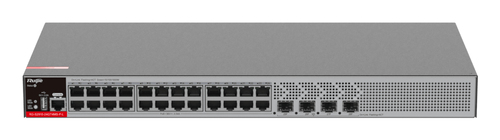 Switch Ruijie Networks RG-S2915-24GT4MS-P-L RJ-45 24, Gigabit Ethernet (10/100/1000), (PoE +) 24, 24 POE, 1U, Gris