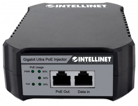 Miniatura 4 de Adaptador PoE Intellinet 561495 10,100,1000 Mbit/s, IEEE 802.3, IEEE 802.3ab, IEEE 802.3af, IEEE 802.3at, IEEE 802.3bt, IEEE 802.3u, 2RJ-45