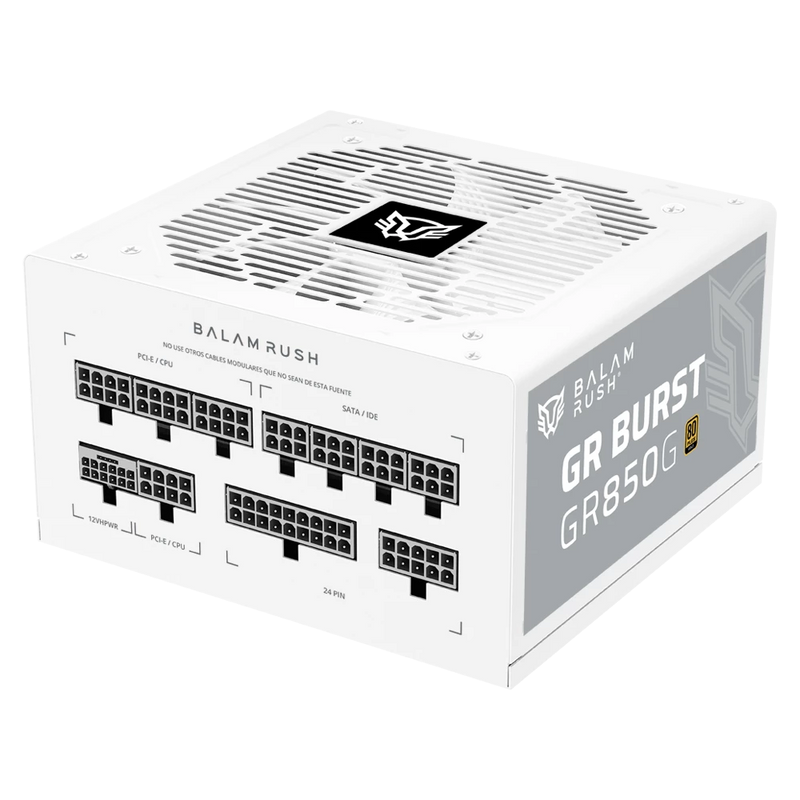 Fuente de Poder Balam Rush BR-940320 850 W, ATX 80 PLUS Gold, Fully-Modular