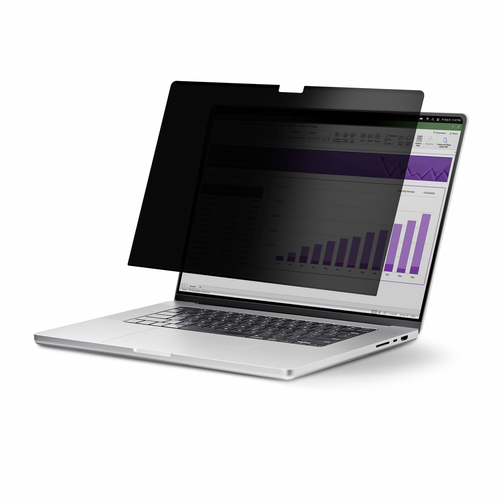 Filtro privacidad StarTech.com Hasta 13.3", Anti-blue, Antideslumbrante, Privacidad, Negro, Transparente