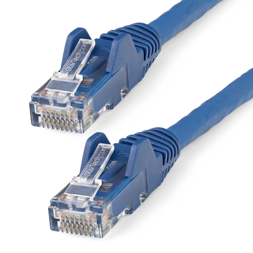 Patchcord StarTech.com N6LPATCH1MBL Cat6, 1 m, U/UTP (UTP), Azul
