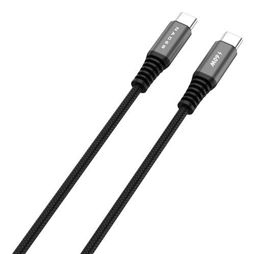 Miniatura 3 de Cable USB Naceb Technology NA-0141 USB C a USB C, Negro