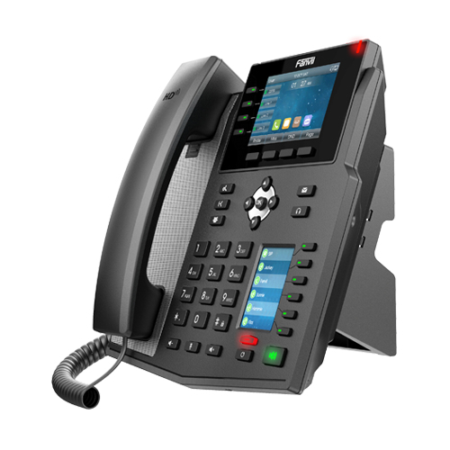 Miniatura 3 de Teléfono Ip Fanvil X5U Terminal con conexión por cable, PoE, 16 líneas, Negro