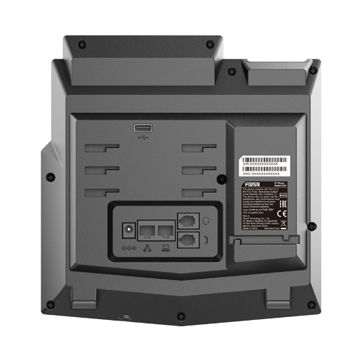 Miniatura 2 de Teléfono Ip Fanvil X5U Terminal con conexión por cable, PoE, 16 líneas, Negro
