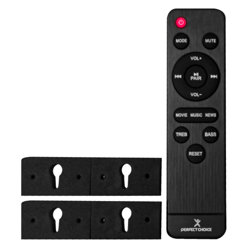 Miniatura 3 de Barra de sonido Perfect Choice PC-114031 1.0, USB, Bt, Inalámbrico y alámbrico, Negro