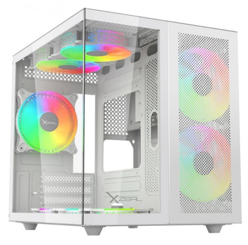 Gabinete XZEAL CXi1 Cubo, PSU No, Blanco