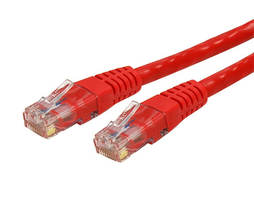 Patchcord StarTech.com Cat6, 30.5 m, U/UTP (UTP), Rojo