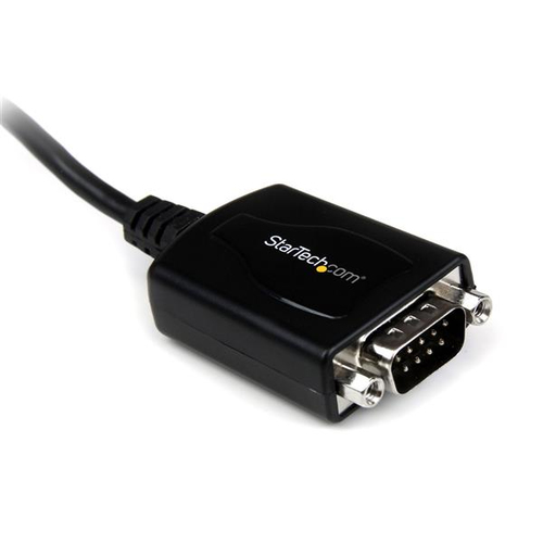 Miniatura 4 de Tarjeta StarTech.com Cable .3m USB a Puerto Serial Serie RS232 DB9 con Retención del Puerto de Asignación COM, Negro, CE, FCC, Mac OS X 13.0 Ventura, 70 g, 1 pieza(s), 174 mm