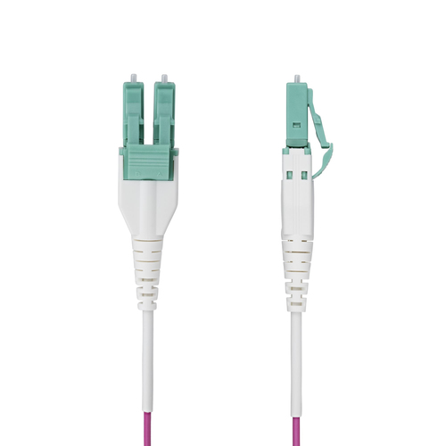Miniatura 5 de Cable StarTech.com 5 m, Fibra OM4, LC, LC, 100 Gbit/s, Violeta