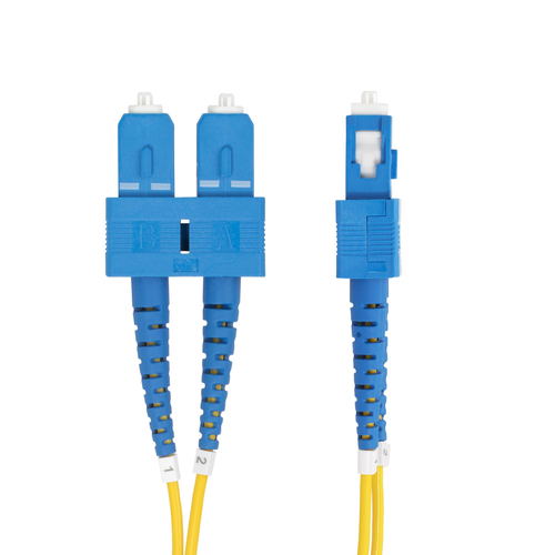 Miniatura 5 de Cable StarTech.com 5 m, Fibra OS2, SC, SC, 100 Gbit/s, Amarillo