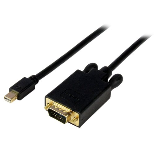 Adaptador vídeo StarTech.com mini DisplayPort a VGA (D-Sub), 0.91 m, Negro