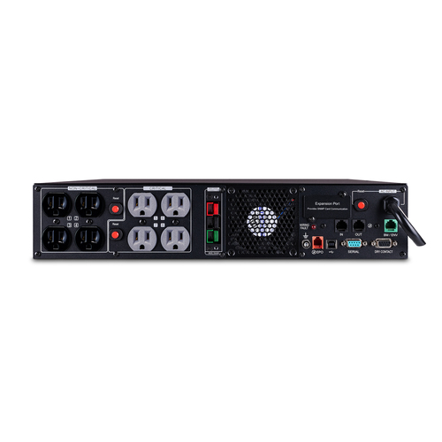 Miniatura 3 de No Break CyberPower PR1500RTXL2U 1.5 kVA / 1500 W, 2430 J, Entrada 125 V, 8 salidas AC, Negro