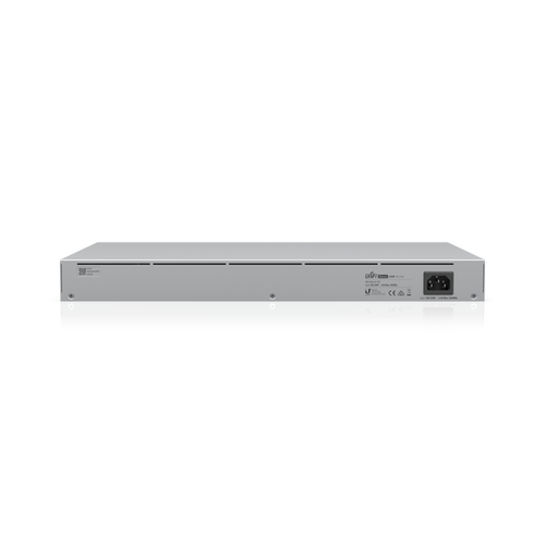 Miniatura 2 de Switch Ubiquiti UniFi USW-48-POE Gestionado, L2, RJ-45 48, Gigabit Ethernet (10/100/1000), (PoE +) 32, 1U, Acero inoxidable