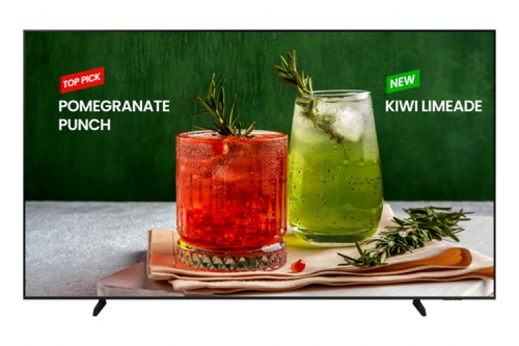 Pantalla Samsung SMART TV, 98 Pulgadas, BE98D-H, 4K a?? UHD, 16/7, 120Hz, 3 aa?os de garanta?a, LH98BEDHVGFXZX