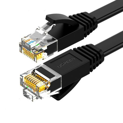 Patchcord Ugreen 50176 Cat6, 5 m, U/UTP (UTP), Negro