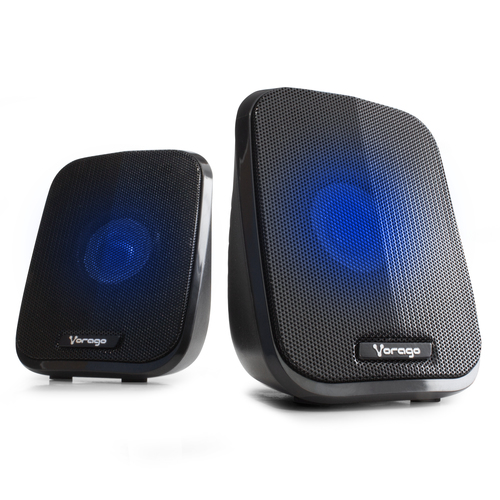 Miniatura 2 de Bocinas Vorago SPK-107 Alámbrico, PC/computadora portátil, Negro