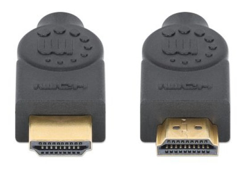 Miniatura 2 de Cable Hdmi Manhattan 356947 Canal Ethernet, 1 m, 18 Gbit/s, 1080p, 1440p, 2160p, Negro