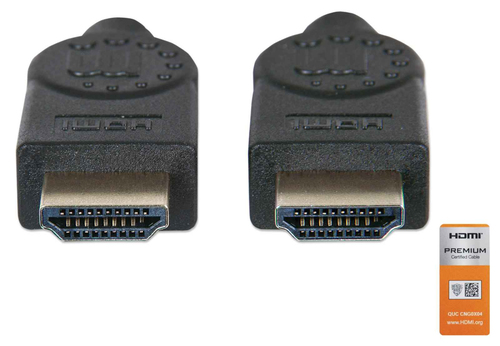 Miniatura 3 de Cable Hdmi Manhattan Canal Ethernet, 1.8 m, 18 Gbit/s, Negro