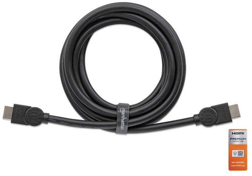 Miniatura 2 de Cable Hdmi Manhattan Canal Ethernet, 1.8 m, 18 Gbit/s, Negro
