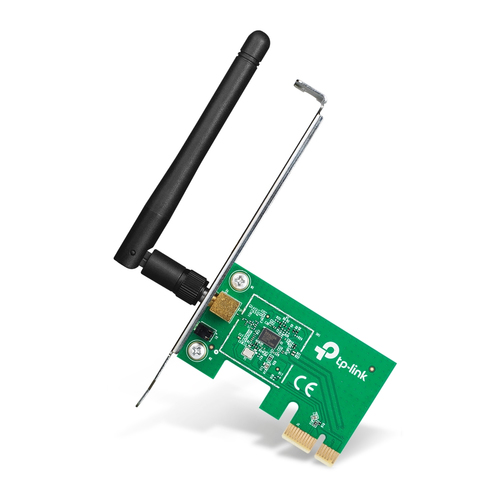 Tarjeta de red inalambrica TP-Link TL-WN781ND PCI Express, Verde