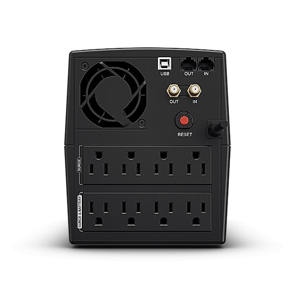 Miniatura 2 de No Break CyberPower OM1500ATLCD 1.5 kVA 245 J, Entrada 148 V, 8 salidas AC, Negro