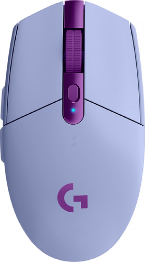 Mouse Logitech G G305 Óptico, 6 Botones, 12000 DPI, RF inalámbrico, 10 m, Lila